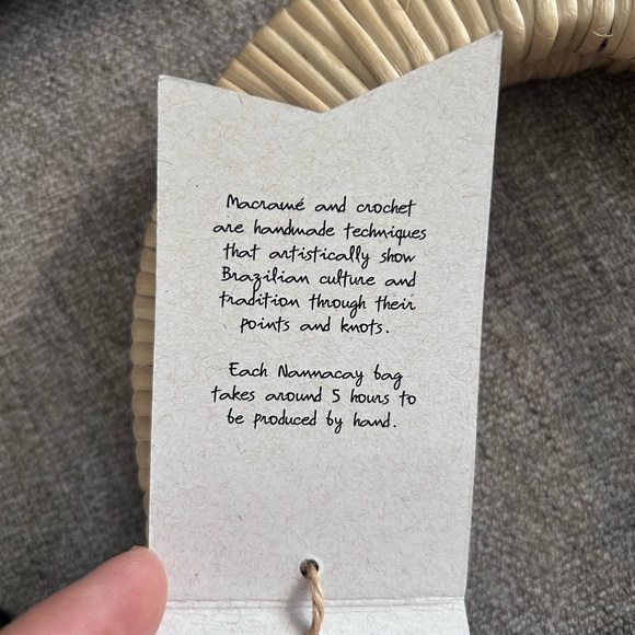 NEW! NANNACAY VERA MINI GALACTICS BAG, crochet, knit, handmade, one of a kind - Picture 7 of 10